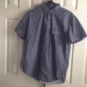 J. Crew Short Sleeve Button Down-M